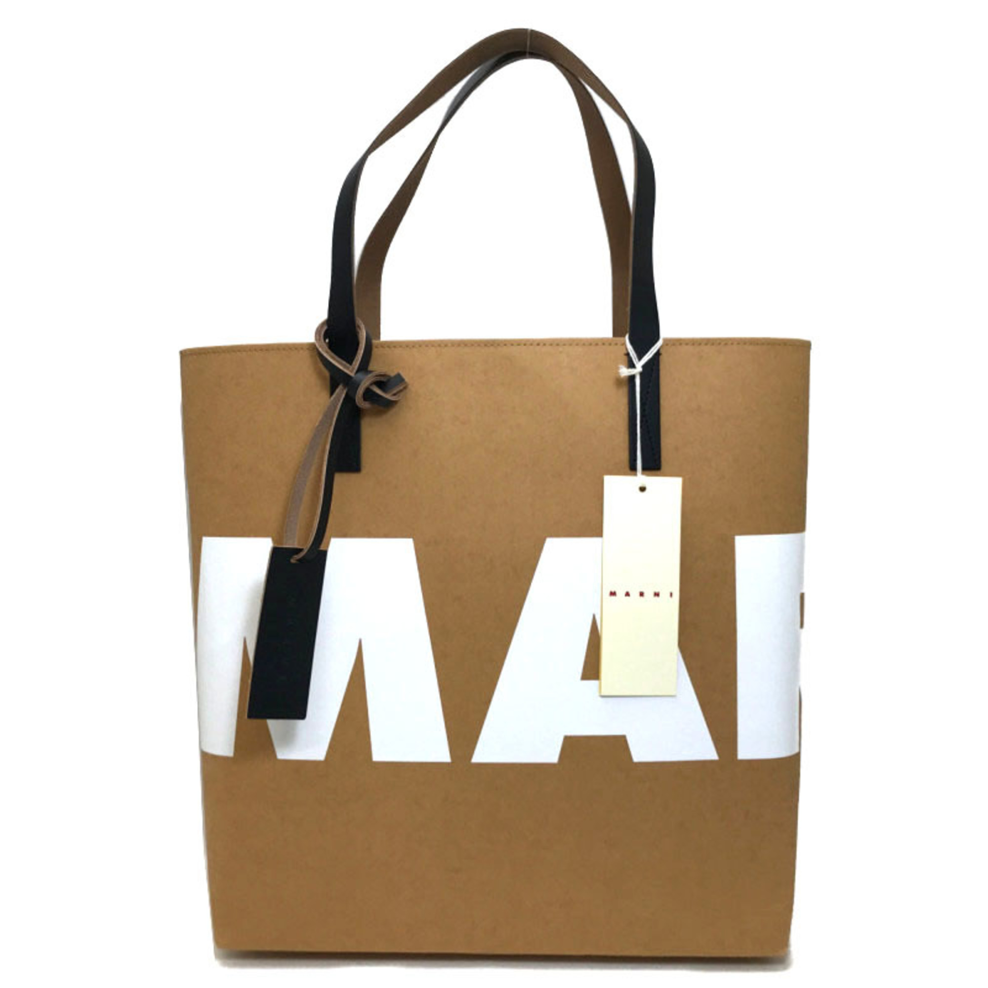 Marnimaruni Cellulose Fiber Paper Bag Brown White Shmpq10a11 P4908 Zo238